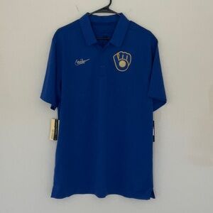 Nike Men's Blue Polo Shirt